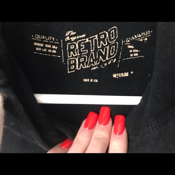 Kentucky vintage cropped hoodie - Picture 2 of 3